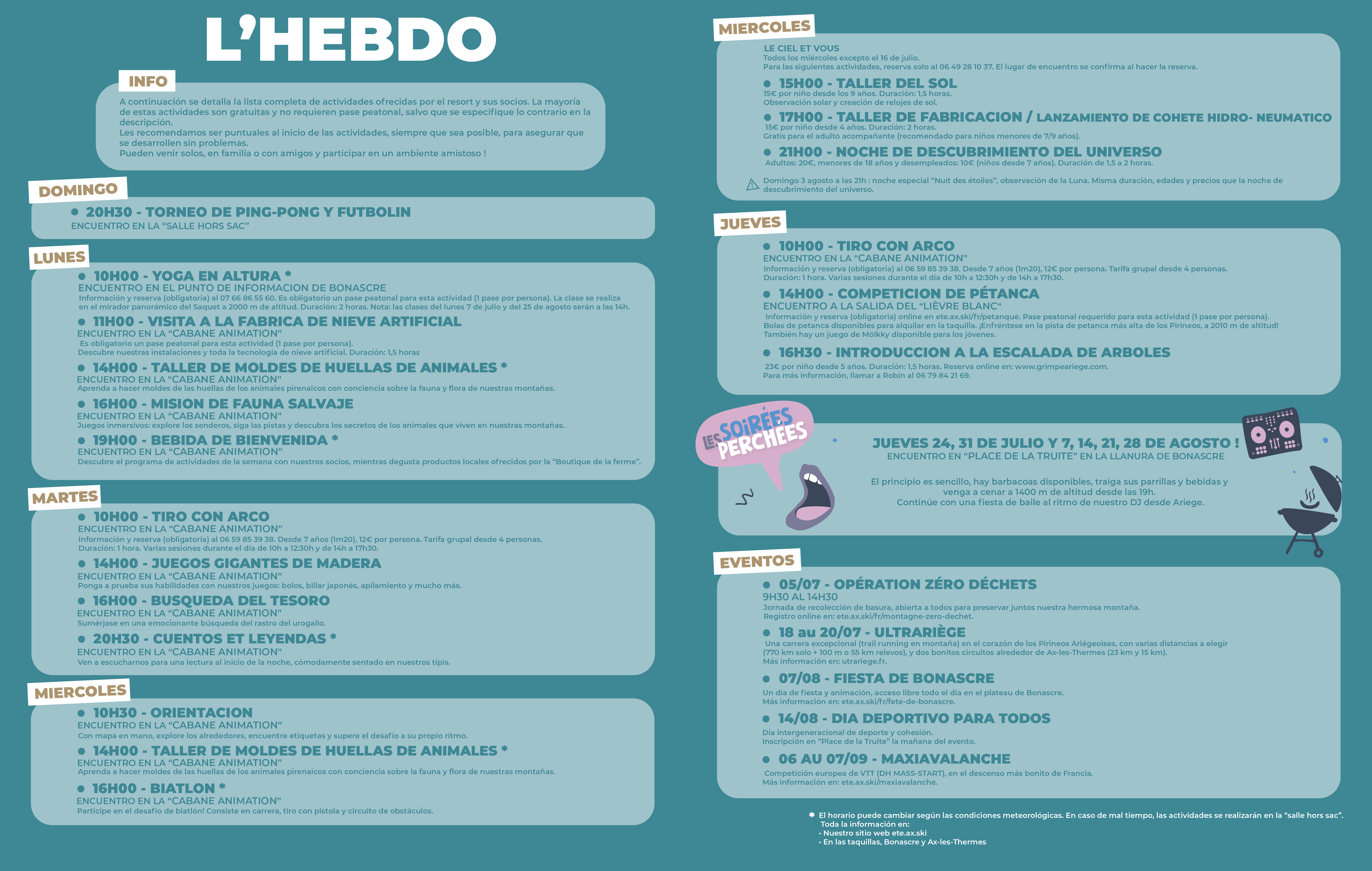 programme anim